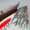 Пакет крафтовый горизонтальный «Новогодняя история», L 40 × 31 × 11.5 см