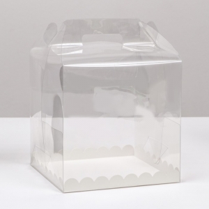 PVC Коробка для торта 20 х 20 х 20 см